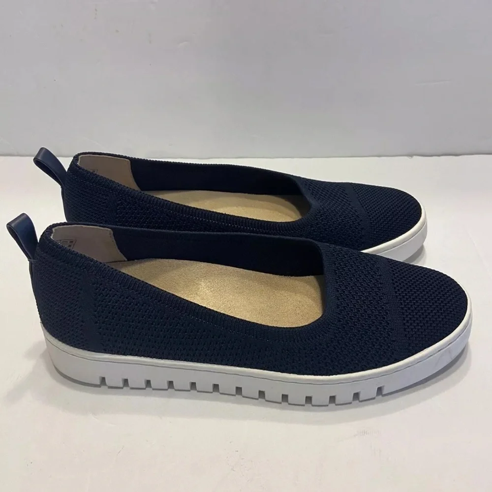 Vionic Women's Uptown Skimmer Knit Slip-ons Loafer Flats Black Sz 7.5 - Picture 4 of 11